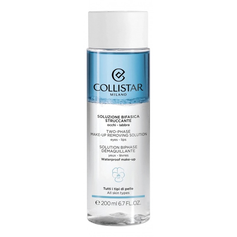 

Средства для умывания Collistar, Two-Phase Make-Up Removing Solution