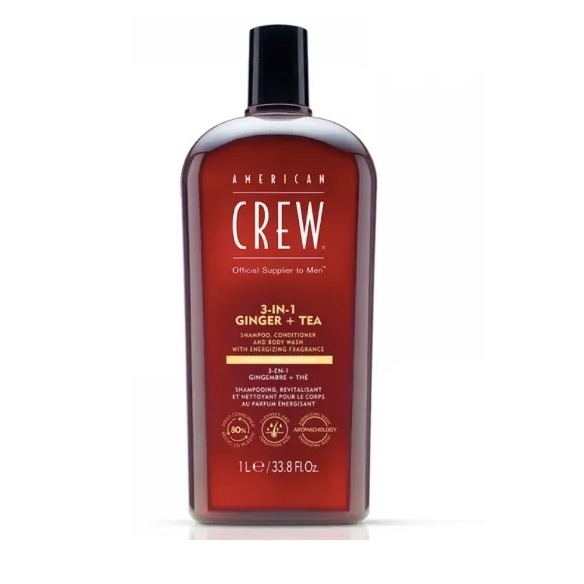 

Шампунь для волос и тела American Crew, Energizing Ginger and Tea