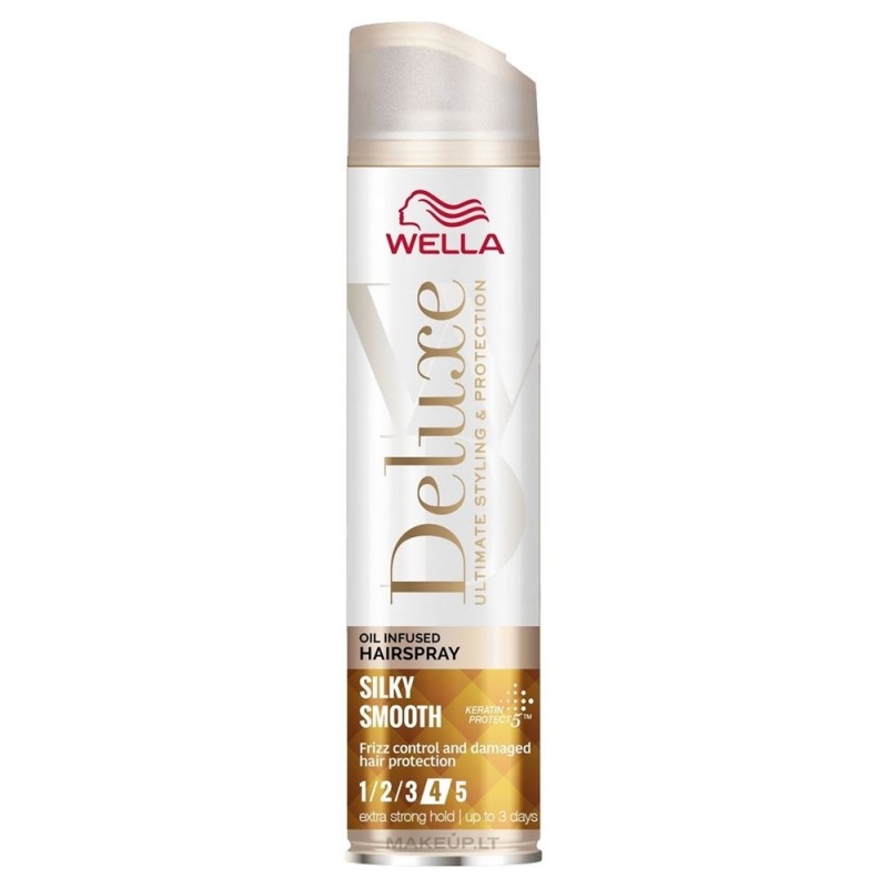 

Лак для волос Wella, Deluxe Silky Smooth