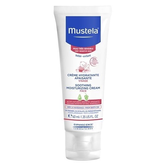 

Крем для лица Mustela, Soothing Moisturizing
