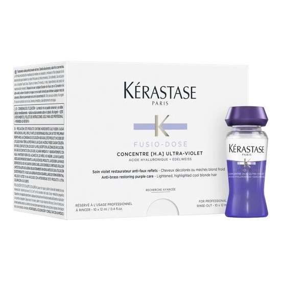 Kerastase Концентрат для нейтрализации желтизны осветленных волос Fusio ...
