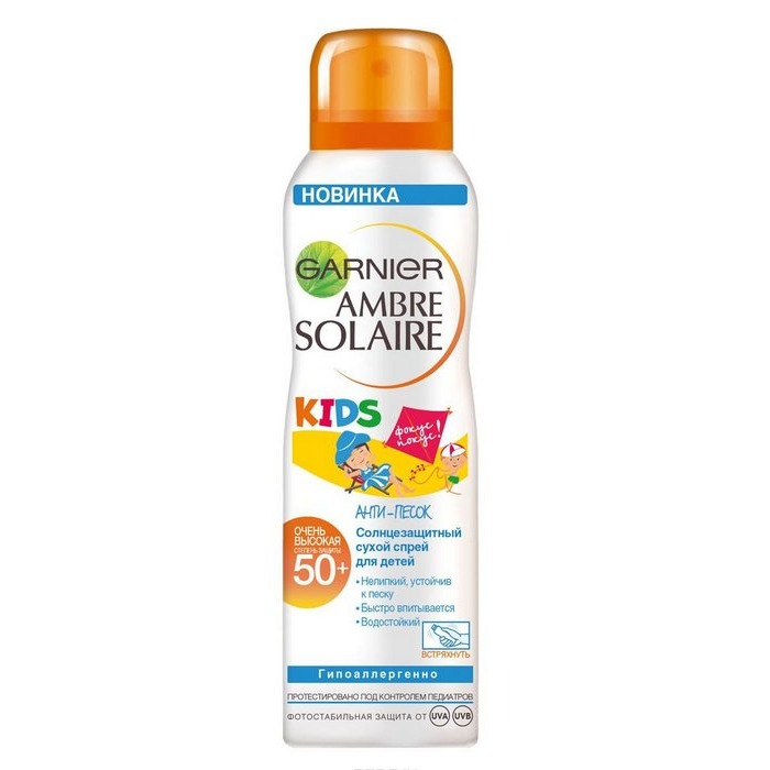 

Спрей для тела Garnier, Ambre Solaire Kids
