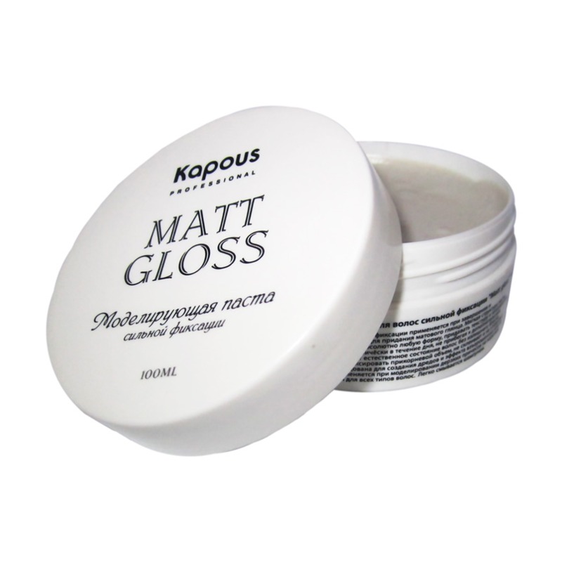 Паста для волос Kapous Professional Matt Gloss