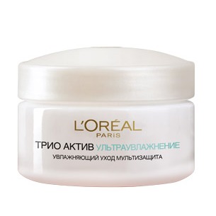 

Крем для лица Loreal Paris, «Ультраувлажнение. Трио Актив»