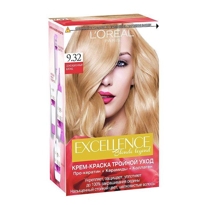 №10.13 Легендарный блонд, Краска для волос Loreal Paris, Excellence  - Купить