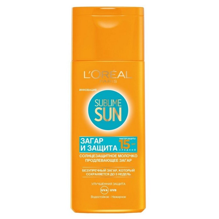 

Солнцезащитное молочко, продлевающее загар «Загар и защита» Sublime Sun в ассортименте