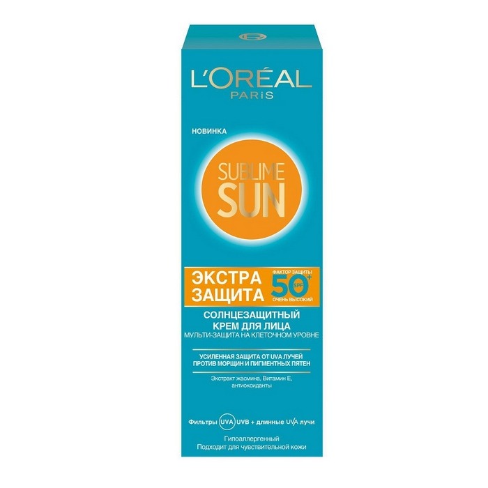 

«Экстра защита» SPF 50+ Sublime Sun