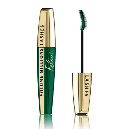 Экстра черная, Тушь для ресниц Loreal Paris, Volume Millions Lashes Feline  - Купить