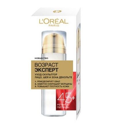 

Крем для лица Loreal Paris, «Возраст эксперт 45+»
