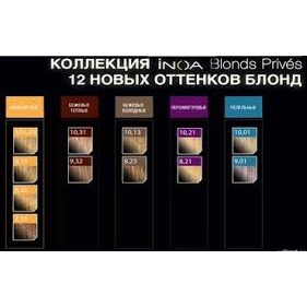 

Краска для волос Loreal Professionnel, Inoa ODS2 Blonds Prives