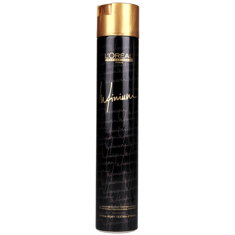 Лак для волос Loreal Professionnel Infinium Crystal Extra Strong