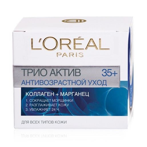 

Крем для лица Loreal Paris, «Возраст Эксперт 35+» Трио Актив