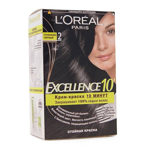 Loreal Paris Краска для идеального окрашивания волос за 10 минут Excellence 10