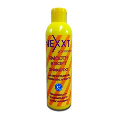 Nexxt Шампунь для непослушных, вьющихся волос Smooth & Soft