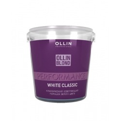 Осветлитель, 500 г, Классический осветляющий порошок белого цвета Performance White Classic, Ollin Professional  - Купить