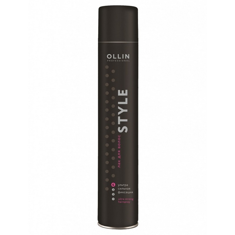 

Лак для волос Ollin Professional, Style Ultra Strong Hairspray