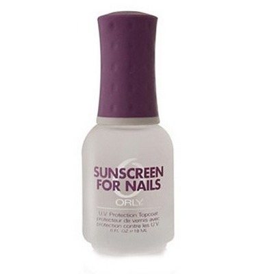 

Верхнее покрытие с УФ фильтром Sunscreen For Nails