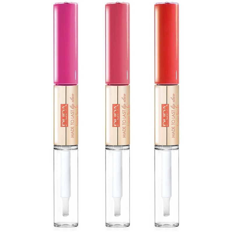 №005 Deep Ruby (глубокий рубиновый), Губная помада Pupa, Made to Last Lip Duo  - Купить