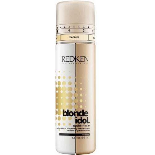 Redken Двухфазный нейтрализующий кондиционер-уход для поддержания теплых оттенков блонд Blonde Idol Gold