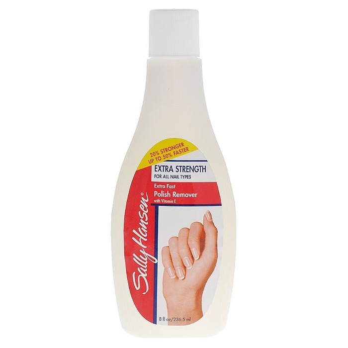 Sally Hansen Супер-укрепляющая жидкость для снятия лака для всех типов ...