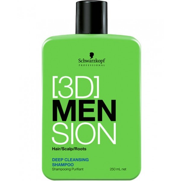 

Шампунь Schwarzkopf Professional, 3D Men Deep Cleansing Shampoo