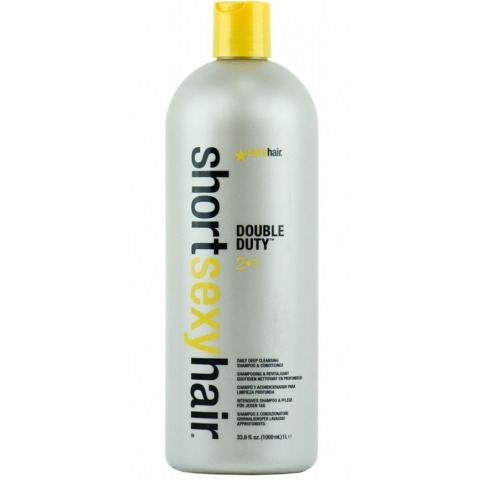 

Шампунь Sexy Hair, Double Duty Daily Deep Cleansing Shampoo & Conditioner