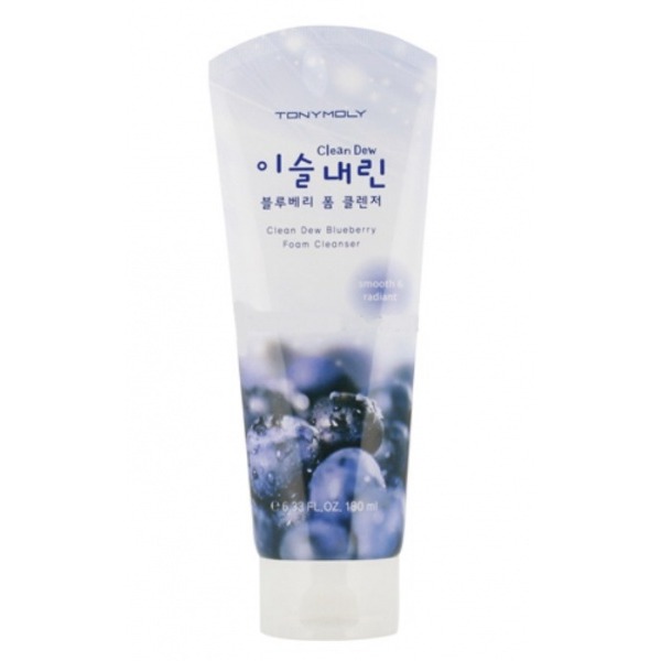 Пенка для умывания с экстрактом черники Clean Dew BlueBerry Foam Cleanser