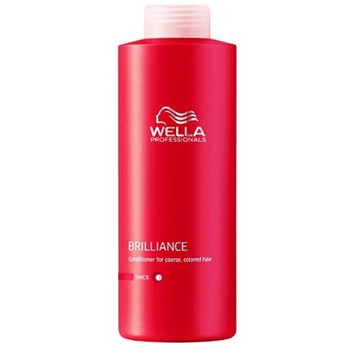 Wella Бальзам для окрашенных жестких волос Brilliance Coarse