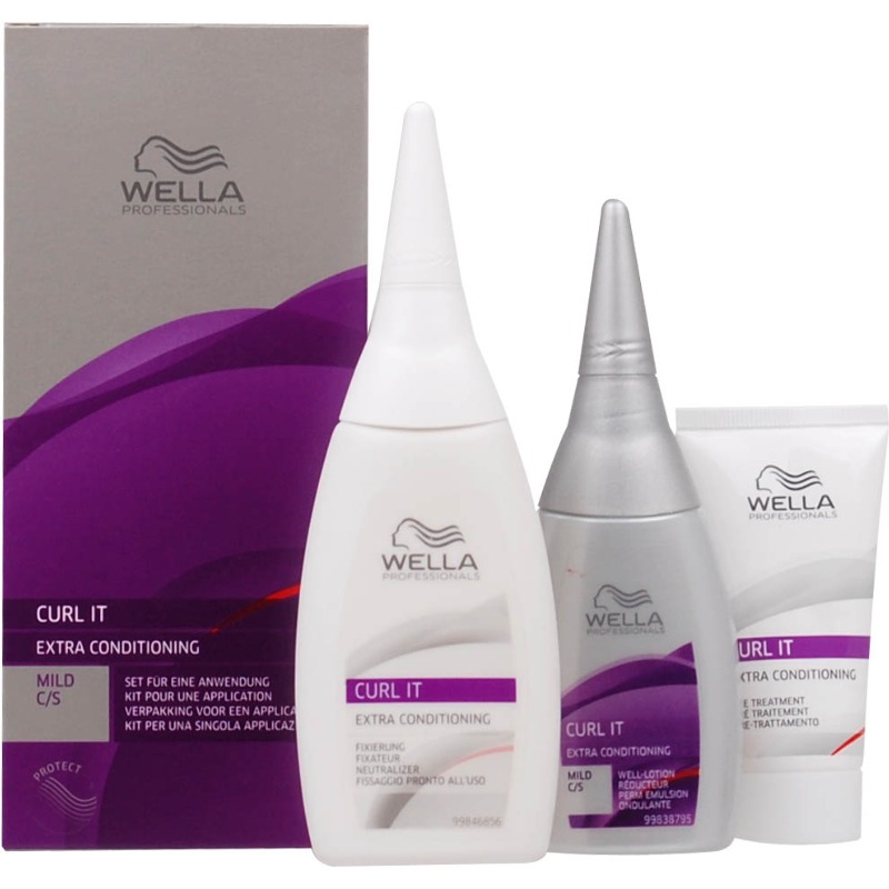 Набор для завивки Wella гель для химической завивки curl hair
