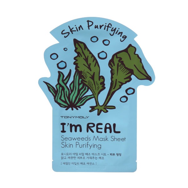 

Тканевая маска для лица с водорослями I’m Real Seaweeds Mask Sheet