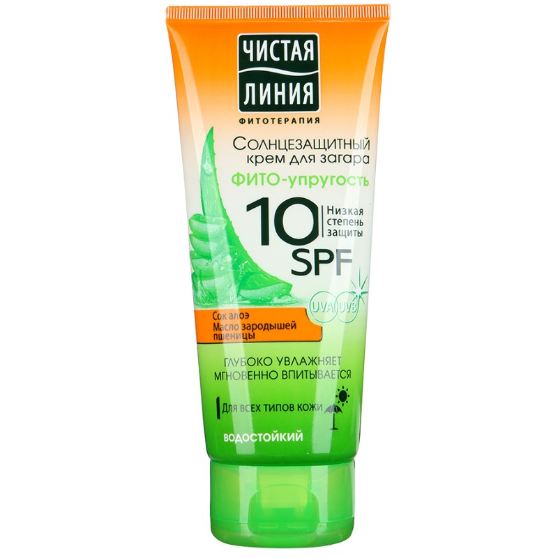 Чистая линия Солнцезащитный крем 10/30 SPF в ассортименте - купить ...