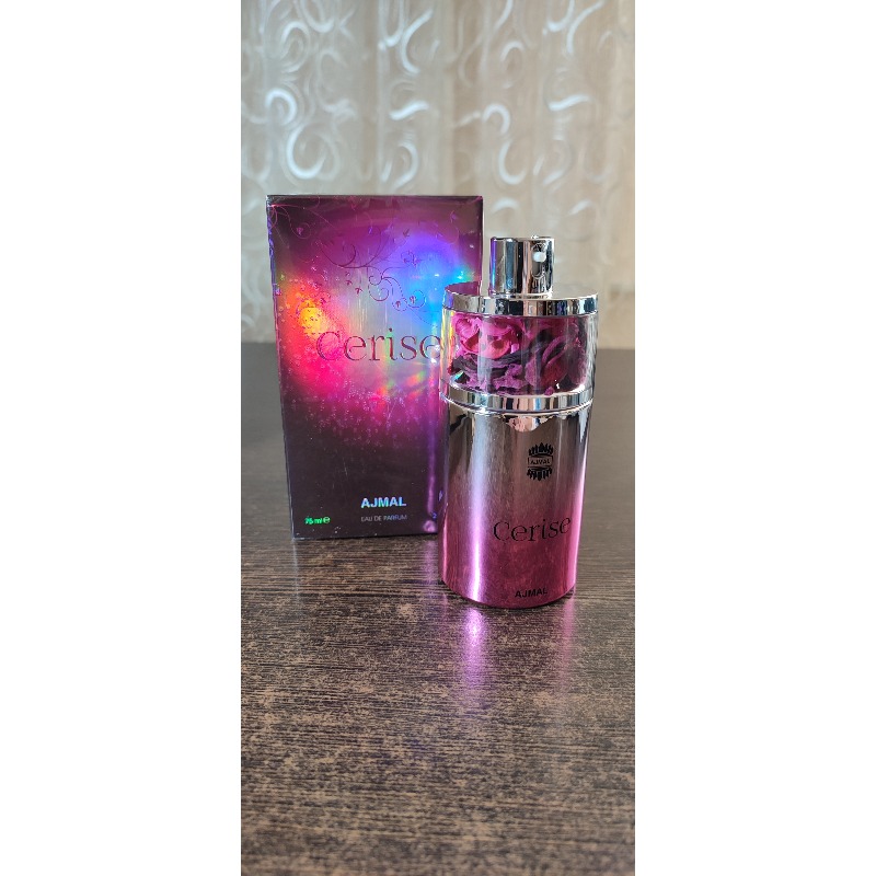 Ajmal Cerise Eau De Parfum Für Frauen – 75 Ml Duftspray | Süß-fruchtige Noten Von Orange, Kokos & Vanille