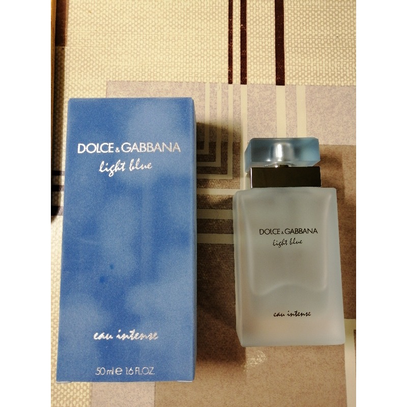 dolce gabbana light blue intense