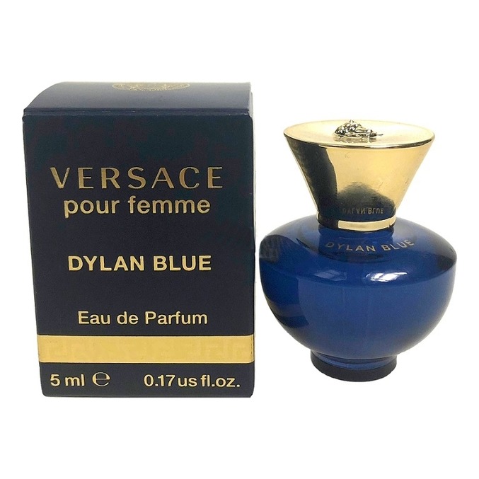 Парфюмерная вода, 5 мл (миниатюра), Versace Pour Femme Dylan Blue  - Купить
