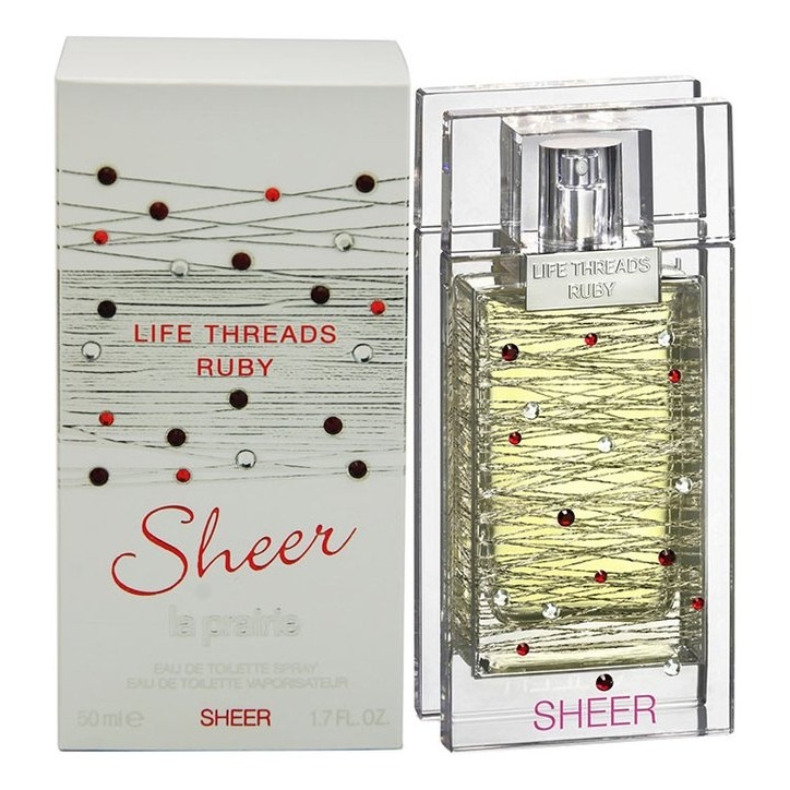 

Life Threads Ruby Sheer