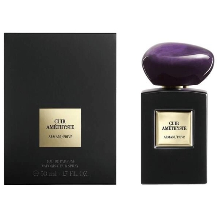 armani prive cuir amethyste