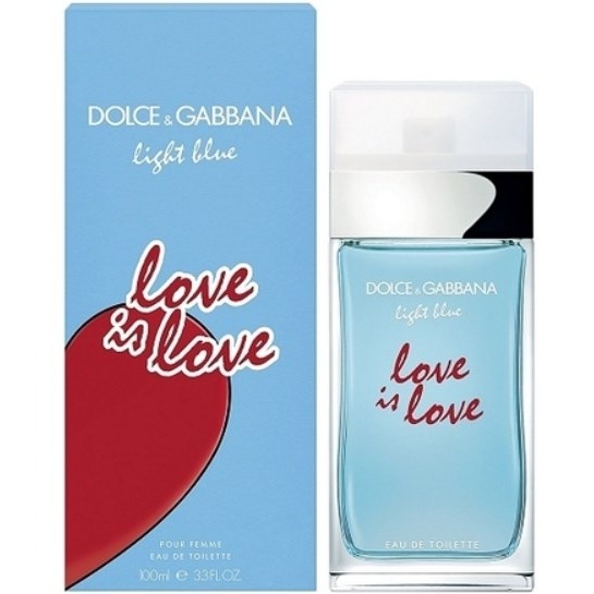 Light Blue Love Is Love Pour Femme