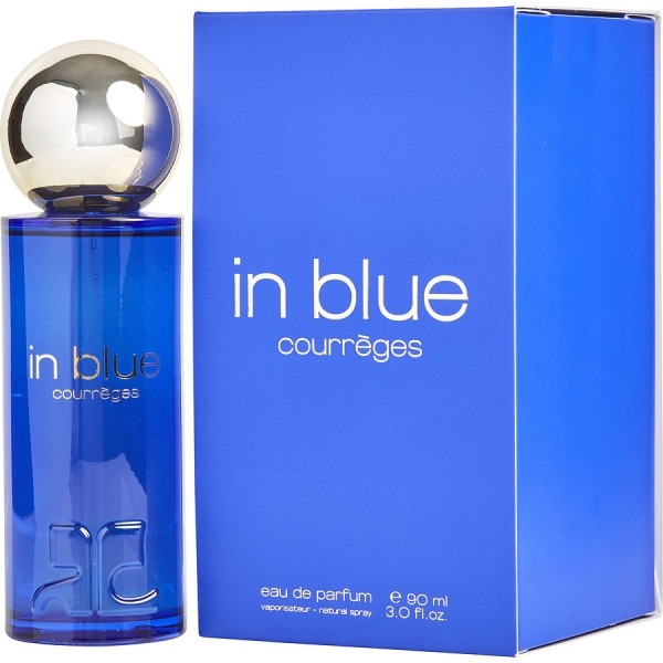 Courreges in Blue Eau de Parfum la fann dark blue parfum intense 15