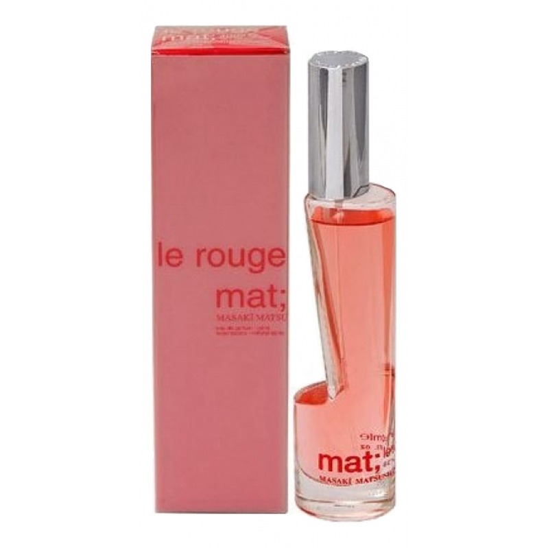 

mat; le rouge