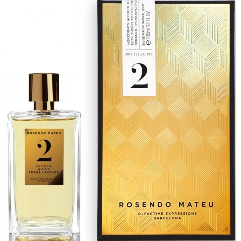 Rosendo Mateu Nº 2 Citrus, Wood, Suede Leather