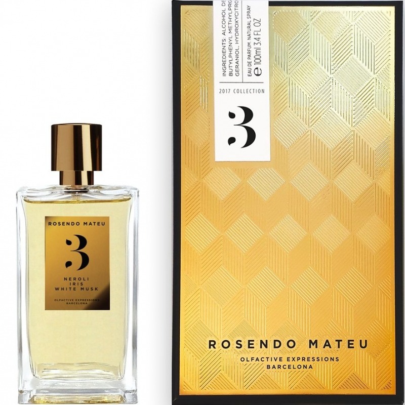 Rosendo Mateu Nº 3 Neroli, Iris, White Musk