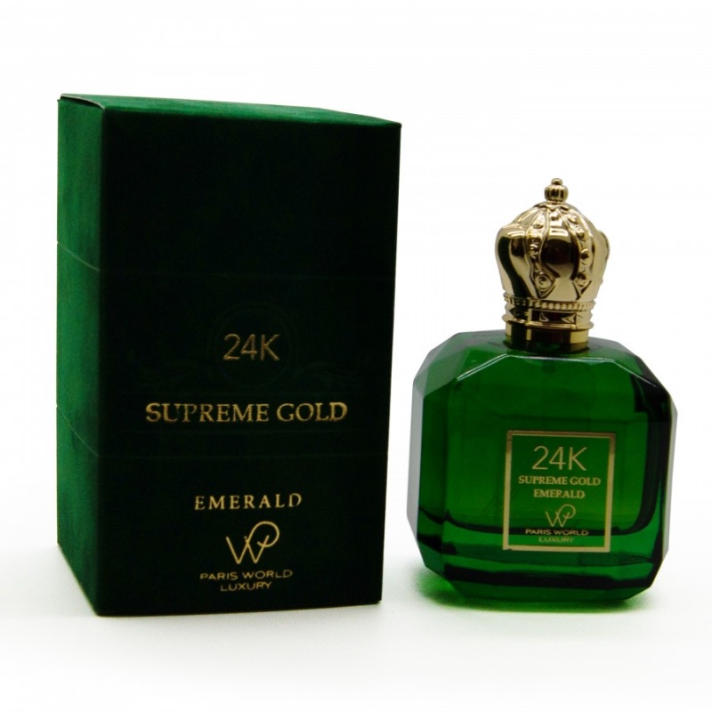 Купить 24K Supreme Gold Emerald, Paris World Luxury