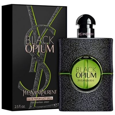 Парфюмерная вода, 75 мл, Black Opium Illicit Green, Yves Saint Laurent  - Купить
