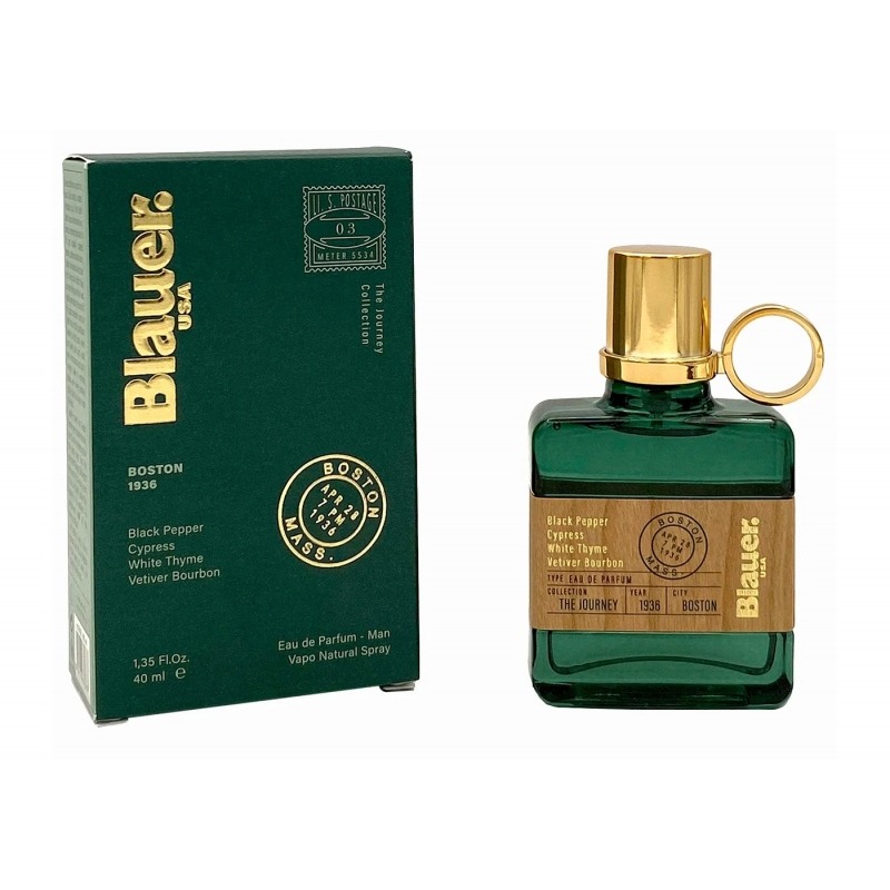 Blauer Boston 1936 For Him