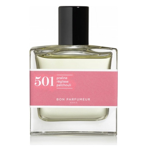 

501 praline, licorice, patchouli