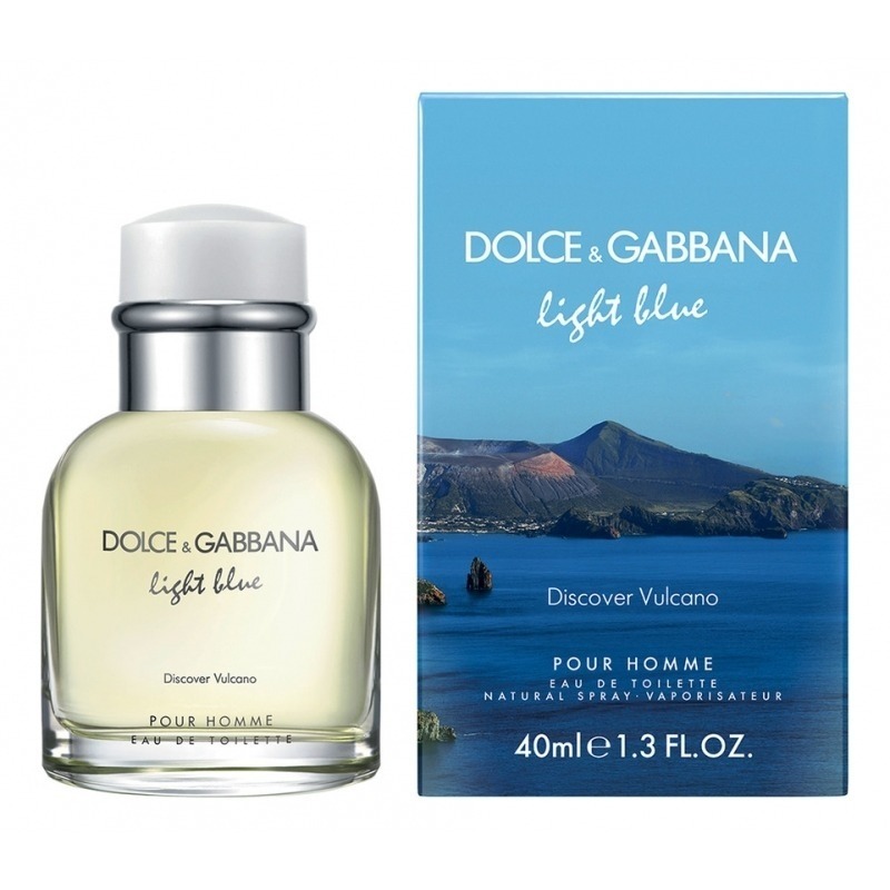 Light Blue Discover Vulcano Pour Homme
